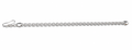 Kritharth Jewels Unisex Silver Link Chain Bracelet