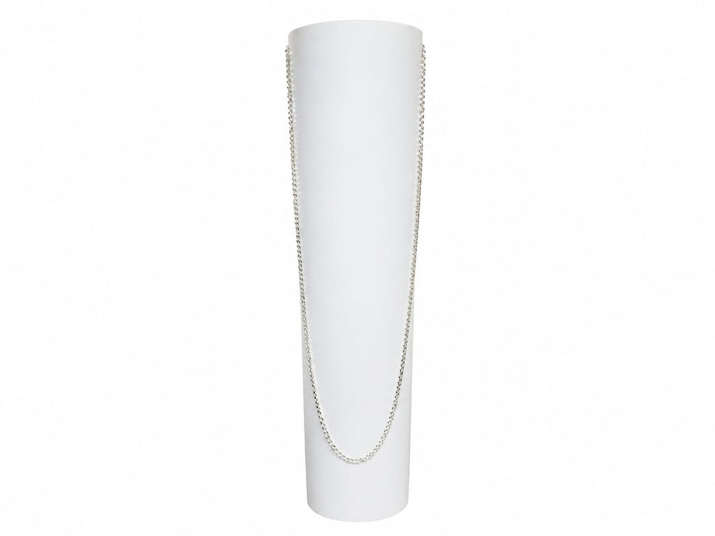 Elegant Sterling Silver Chain Necklace – Minimalist Everyday Unisex Jewelry