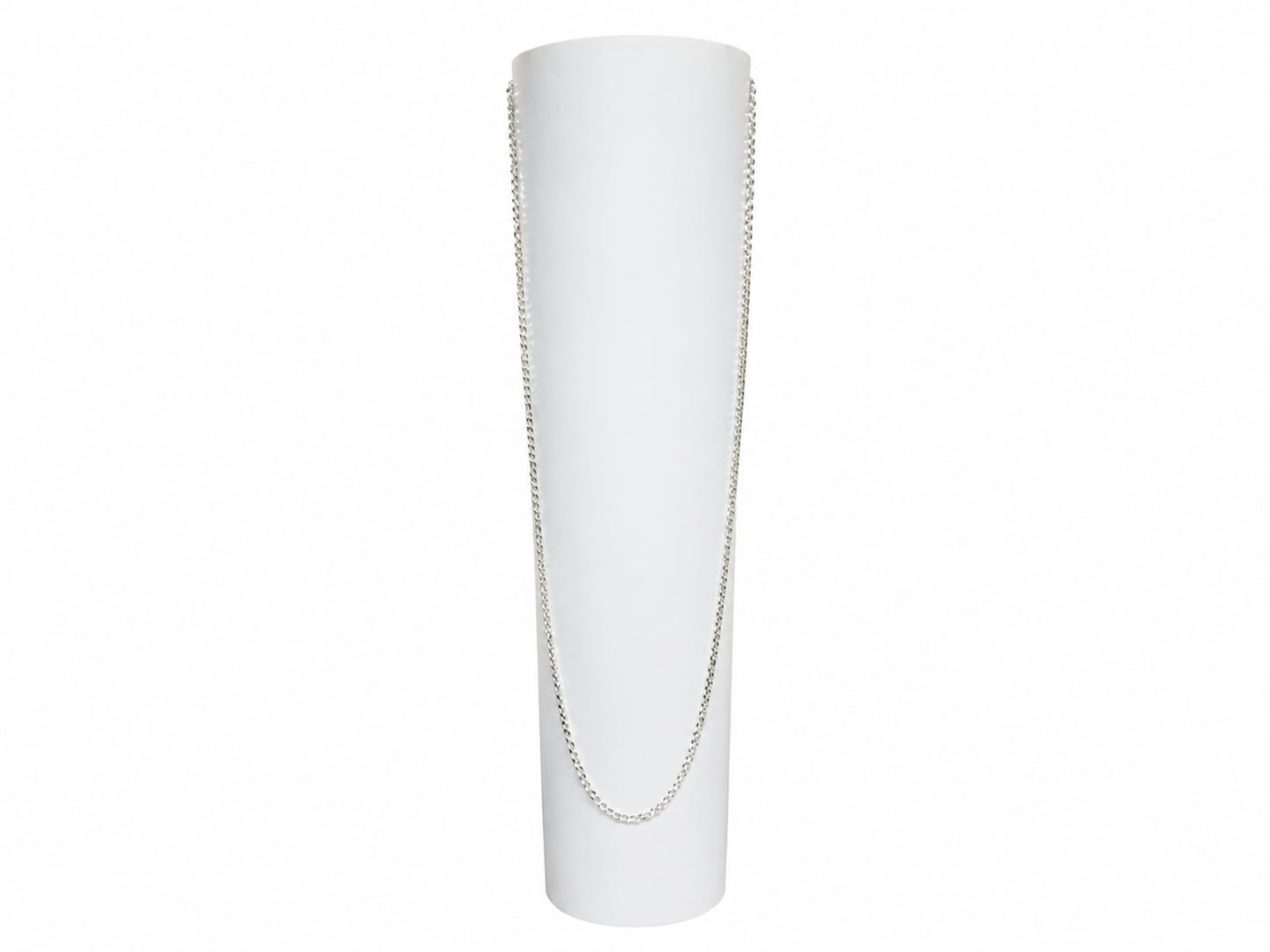 Elegant Sterling Silver Chain Necklace – Minimalist Everyday Unisex Jewelry