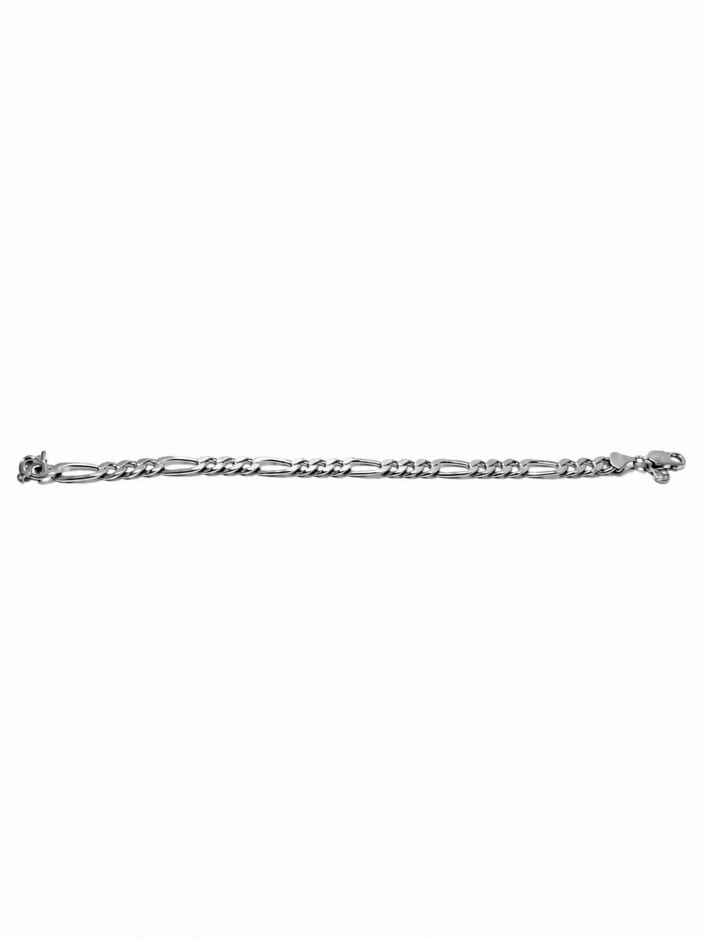 Figaro Link  Silver Bracelet For Men and Women