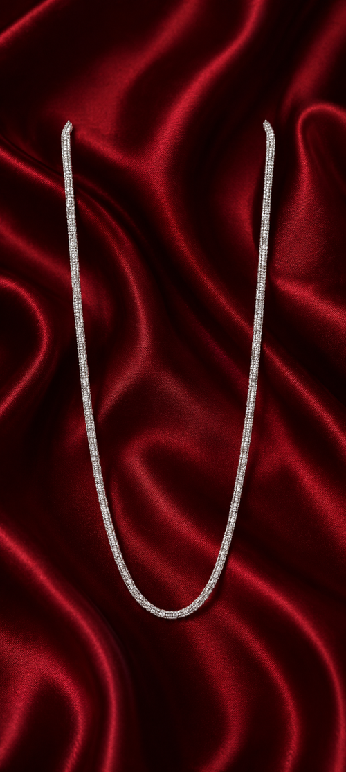 925 Silver Box Chain Necklace