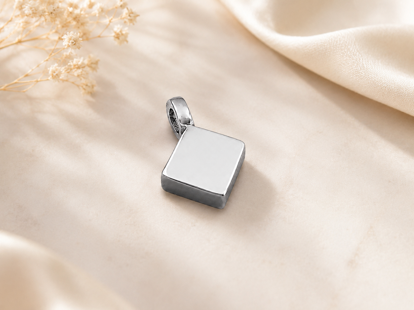 Personalized Square Bar Pendant