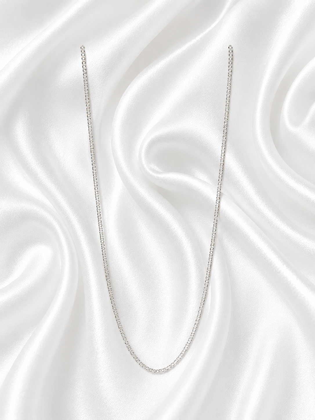 Elegant Silver-Tone Crystal Tennis Chain Necklace