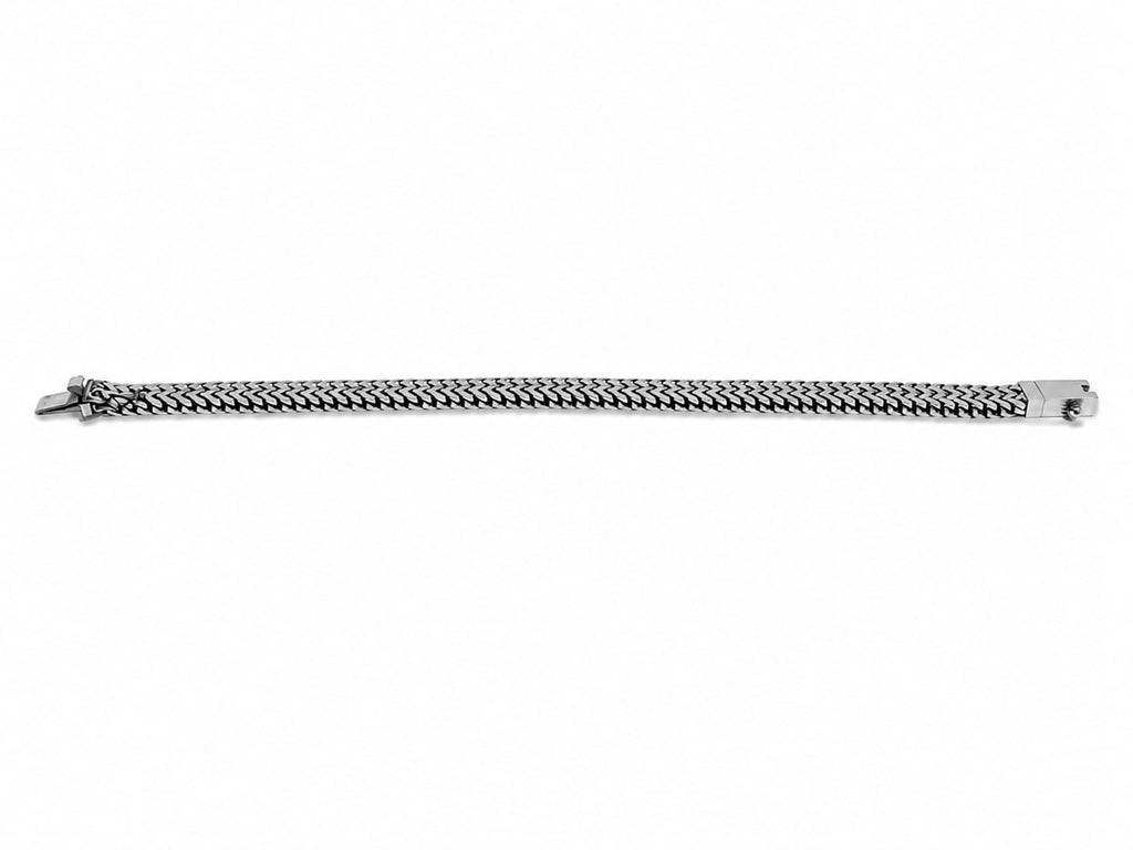 Kritharth Jewels Premium Silver Link Bracelet For Men