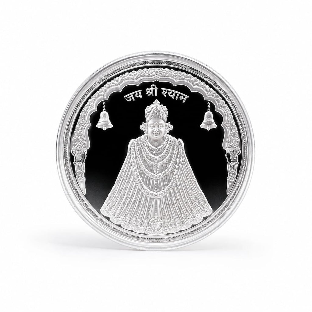 10g 999 Fine Silver Floral Design Coin