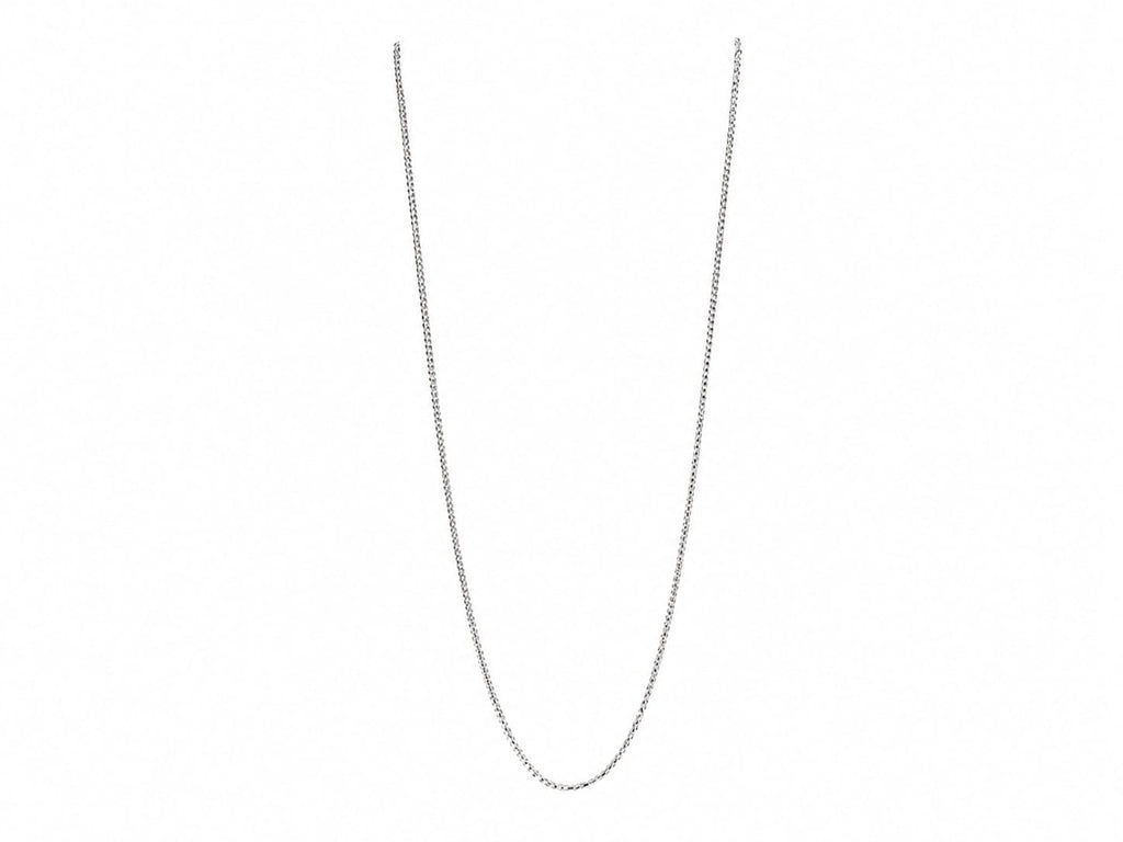 Kritharth Jewels Sterling Silver Minimalist Chain Necklace