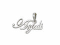 925 Sterling Silver Personalized Name Pendant