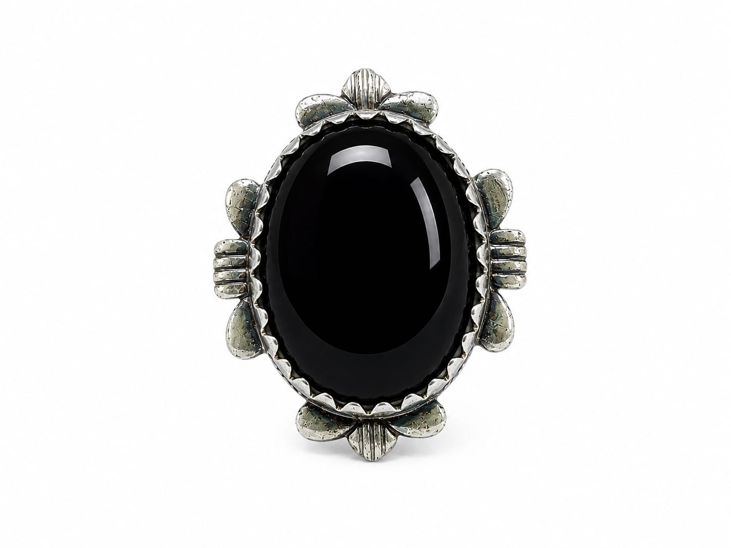 Midnight Onyx Statement Ring