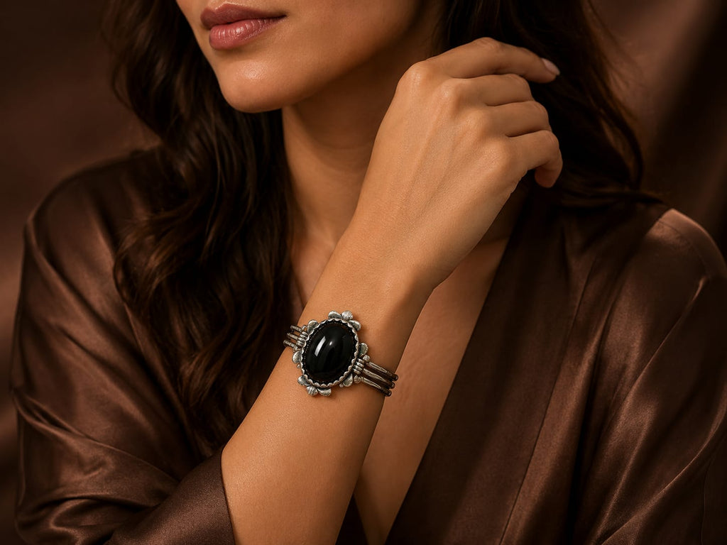 Midnight Onyx Statement Ring