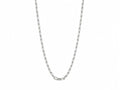 Silver Paperclip Chain Necklace – Minimalist Unisex Link Chain