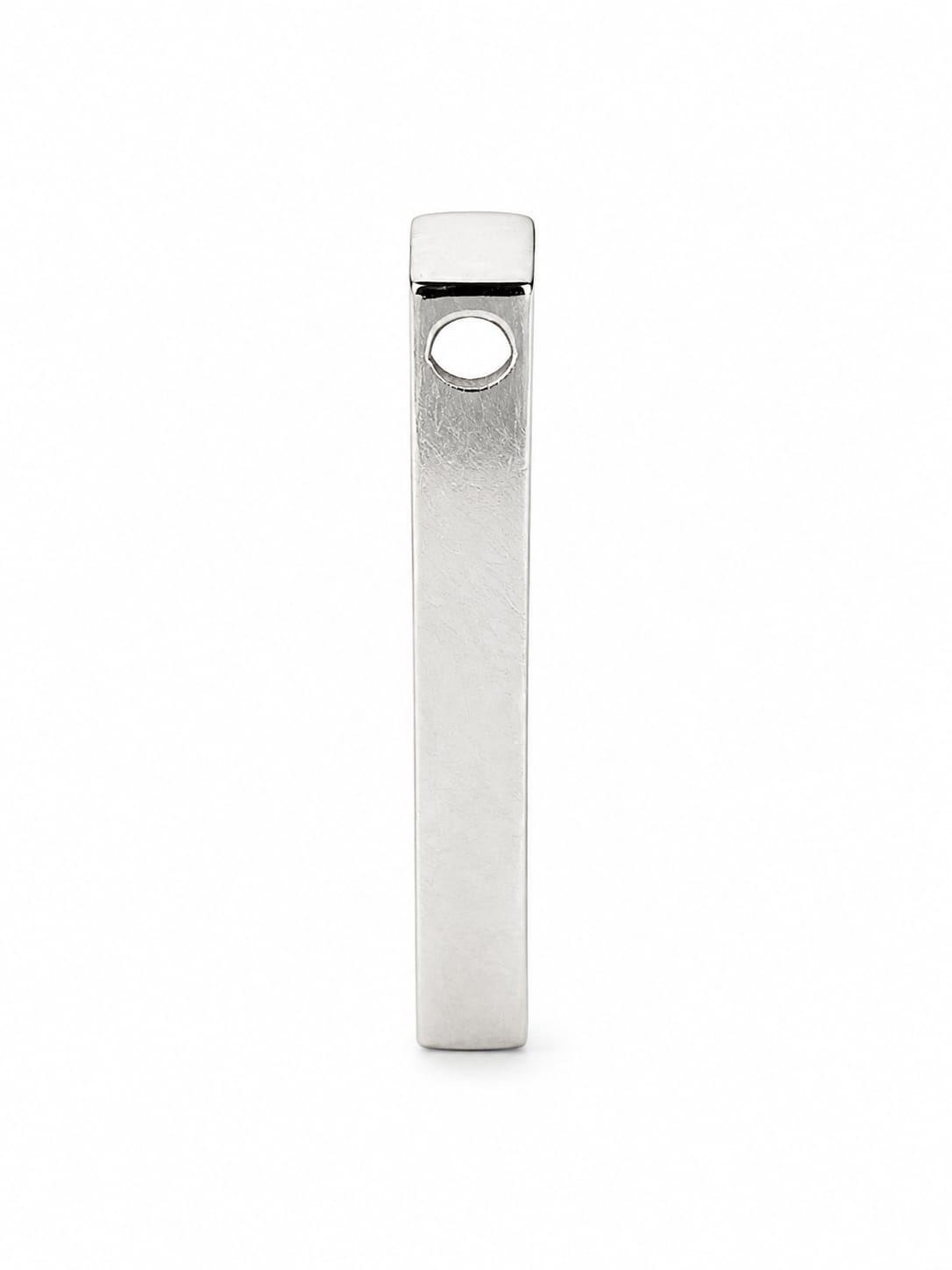 Minimalist Engravable Vertical Pendant for Men & Women
