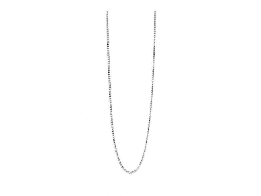 Kritharth Jewels 925 Sterling Silver Box Chain Necklace for Men & Women | Elegant Lightweight Daily Wear Chain